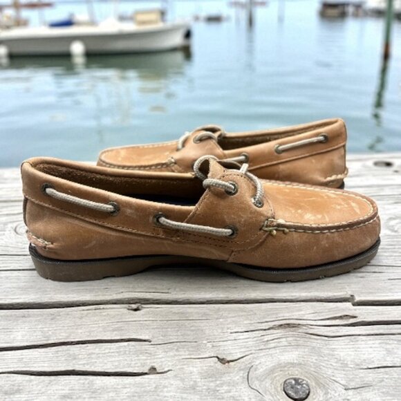 Sperry Top-Sider Leeward 2 Eye Boat Shoe - Men's 9 M - Picture 1 of 9